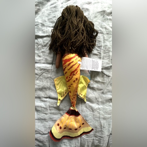 Disney The Little Mermaid Live Action Movie INDIRA 21" Pillow Buddy Plush 2023 - Picture 4 of 6